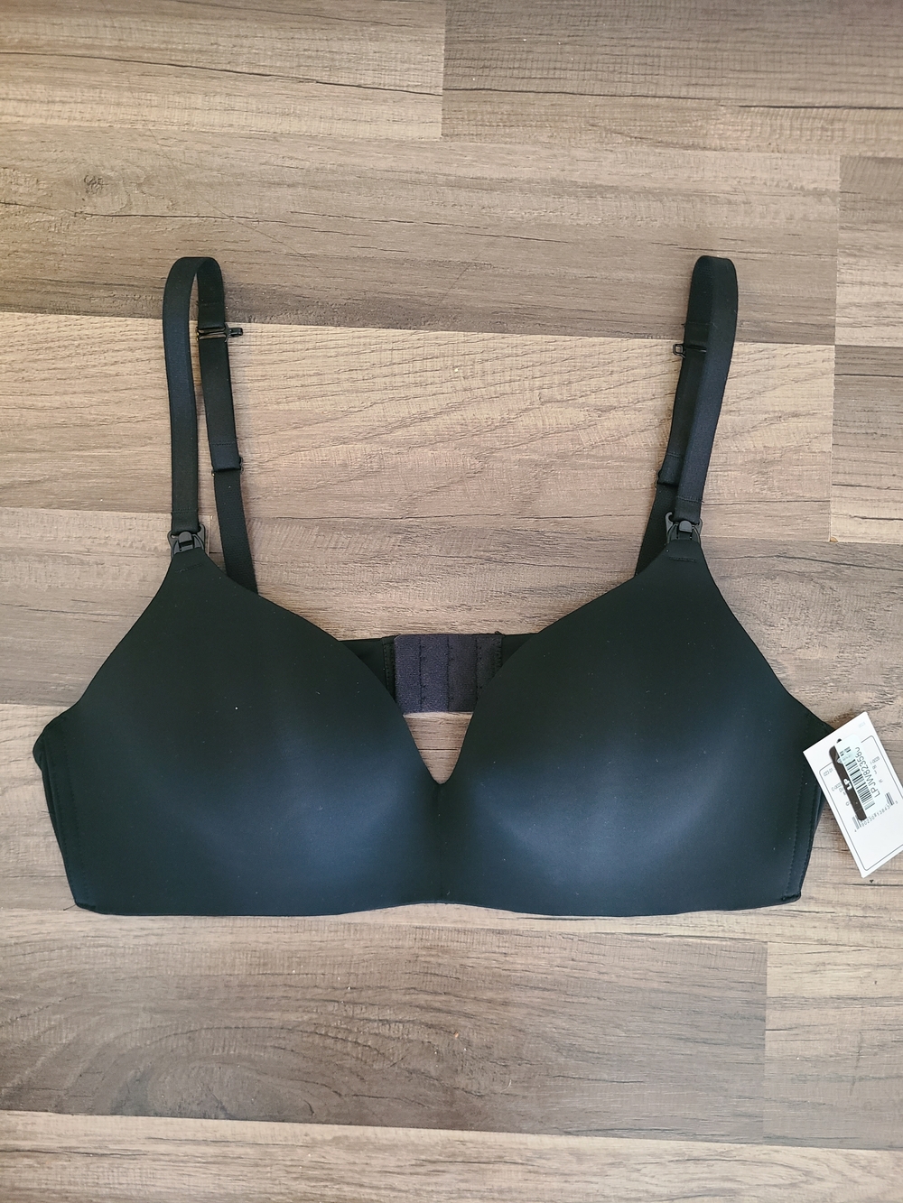 Black Seamless T-Shirt Bra - Women Intimates